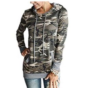 Camo Sweatshirt l Medium